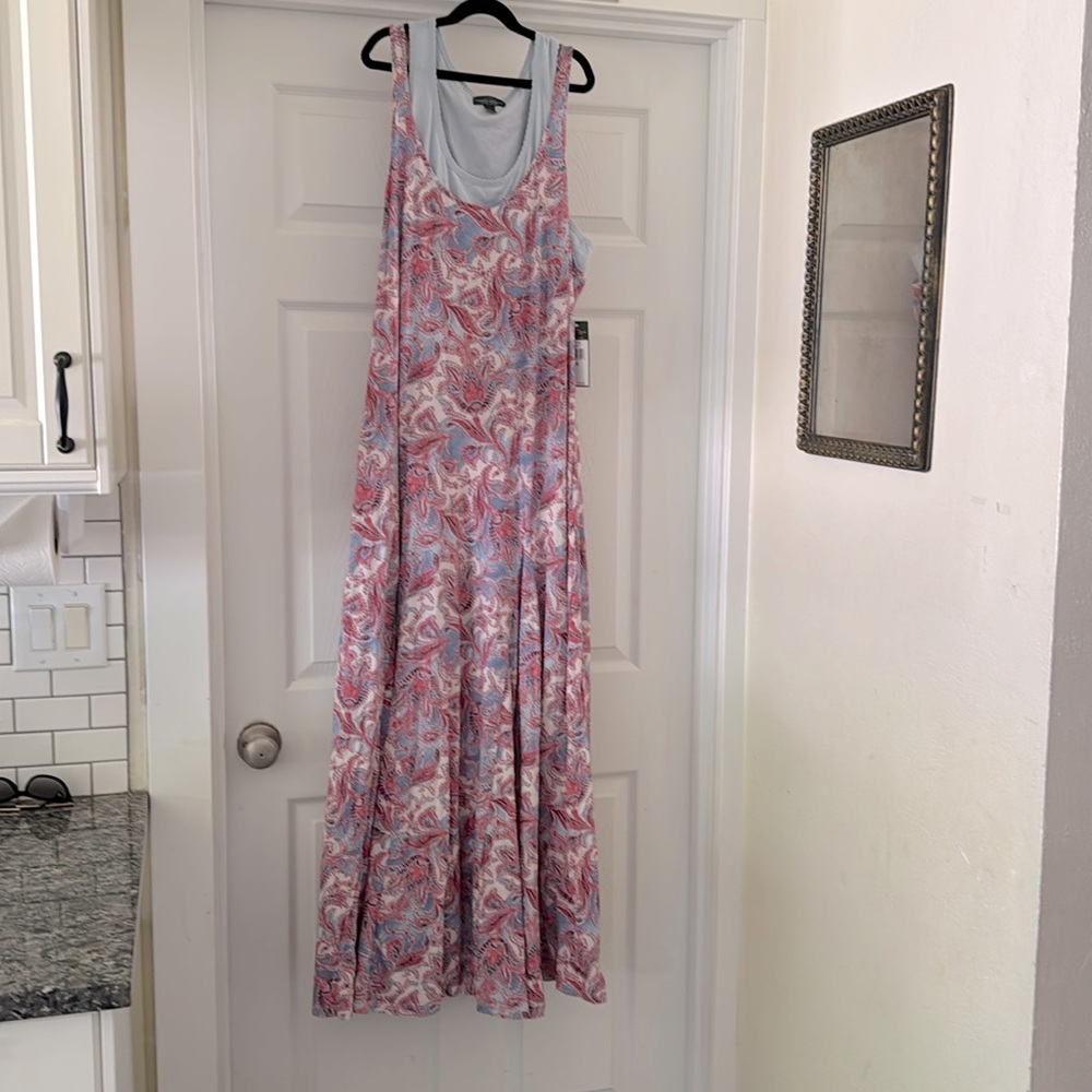 Lauren Ralph Lauren Multicolor Paisley Maxi Dress